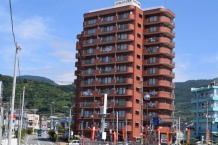 エクセレントプラザ湯河原8番館 買物便利・海眺望 南東向角部屋3LDK