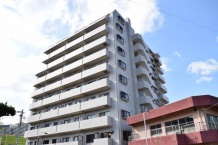 ライオンズマンション南熱海 駅徒歩3分 海を望む南向き角部屋2DK